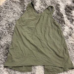 lululemon athletica Sage Green Yoga Tank Top
